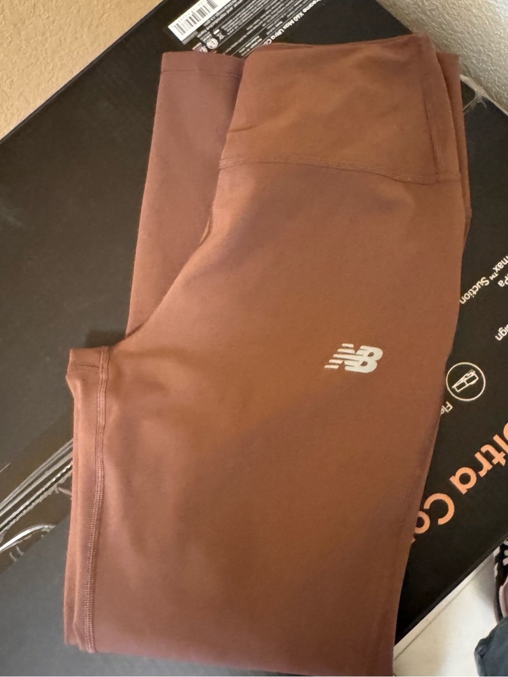 New Balance Brown Girls' Athletic Leggings